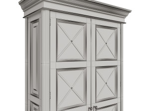 classic cabinet 05 04 3D Модель