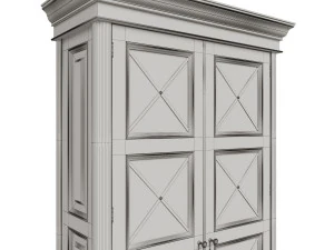 classic cabinet 05 04 3D Model