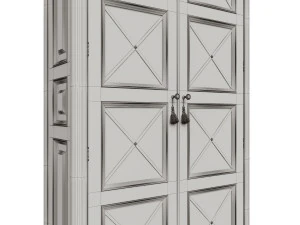 classic cabinet 05 04 3D Model