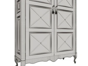 classic cabinet 05 05 3D Model