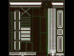 classic cabinet 05 05 3D Model