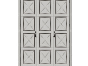 classic cabinet 05 06 Model 3D