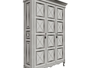 classic cabinet 05 06 Model 3D