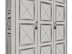 classic cabinet 05 06 Model 3D