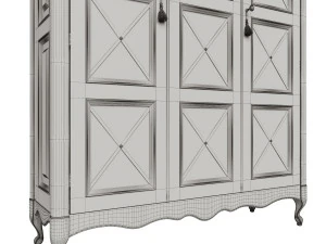 classic cabinet 05 06 3D Model