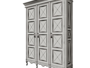 classic cabinet 05 07 Modelo 3D