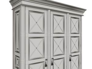 classic cabinet 05 07 Modelo 3D