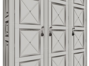 classic cabinet 05 07 Modelo 3D