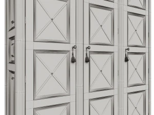 classic cabinet 05 07 3D Model