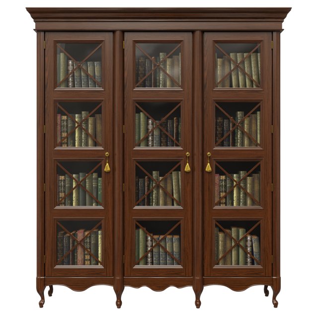 classic cabinet 05 08 3D Модель .c4d .max .obj .3ds .fbx .stl .blend 
