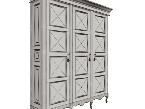 classic cabinet 05 08 3D Модель