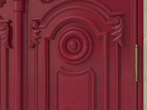 entrance classic door 25 3D 모델