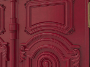 entrance classic door 25 3D 모델