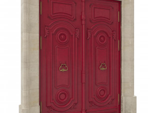 entrance classic door 25 3D 모델