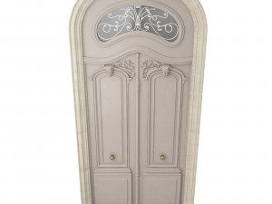 entrance classic door 26 Modelo 3D