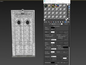entrance classic door 28 Modelo 3D