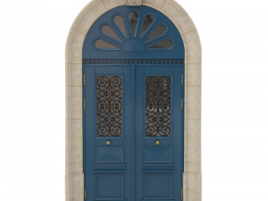 entrance classic door 29 3D Модель