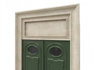 entrance classic door 55 3D-Modell