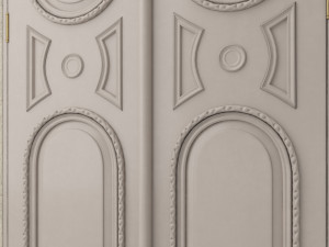 entrance classic door 30 3D 모델