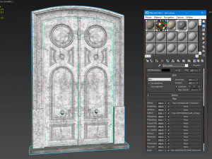 entrance classic door 30 3D 모델