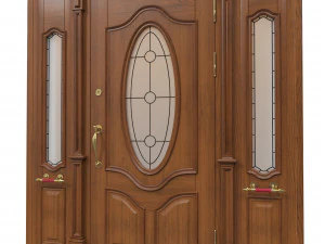 entrance classic door 31 3D Model