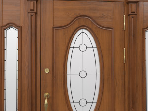 entrance classic door 31 Modelo 3D