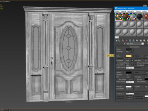 entrance classic door 31 Modelo 3D