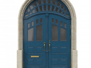 entrance classic door 32 Modelo 3D
