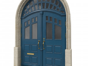 entrance classic door 32 3D 모델