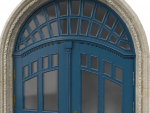 entrance classic door 32 3D 모델