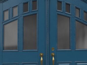 entrance classic door 32 3D 모델