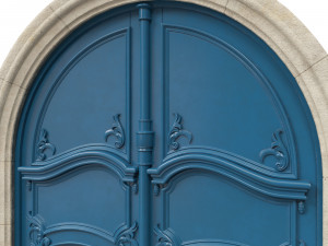 entrance classic door 33 3D Model