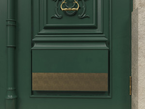 entrance classic door 34 3D Model