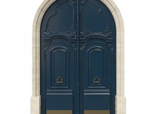 porta clássica de entrada 36 Modelo 3D