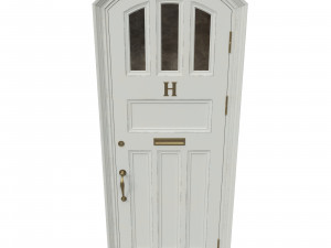entrance classic door 37 3D Модель
