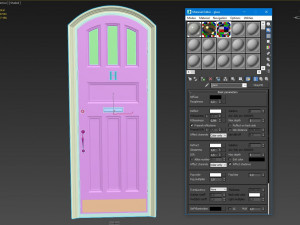 entrance classic door 37 3D Модель