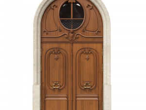 entrance classic door 38 3D-Modell