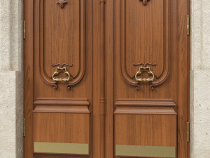 entrance classic door 38 3D Model