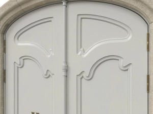entrance classic door 39 3D 모델