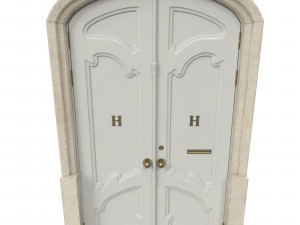 entrance classic door 39 3D 모델