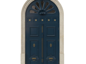 entrance classic door 41 Modelo 3D