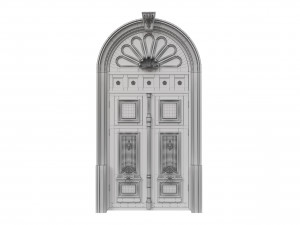 entrance classic door 41 Modelo 3D