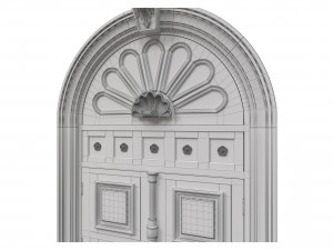 entrance classic door 41 Modelo 3D