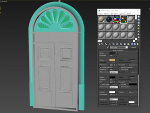 entrance classic door 41 Modelo 3D