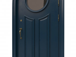 entrance classic door 44 3D Model