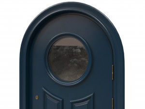 entrance classic door 44 3D Model