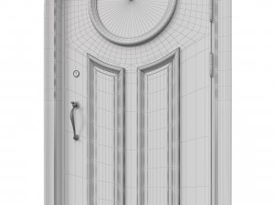 entrance classic door 44 3D Model