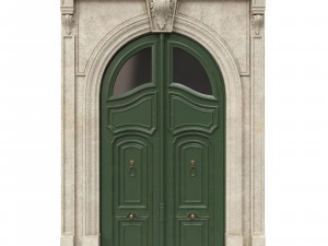 entrance classic door 45 3D मॉडल