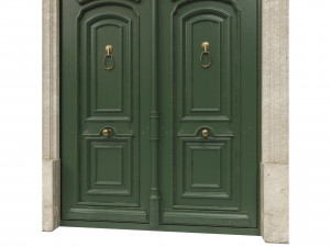 entrance classic door 45 Modello 3D