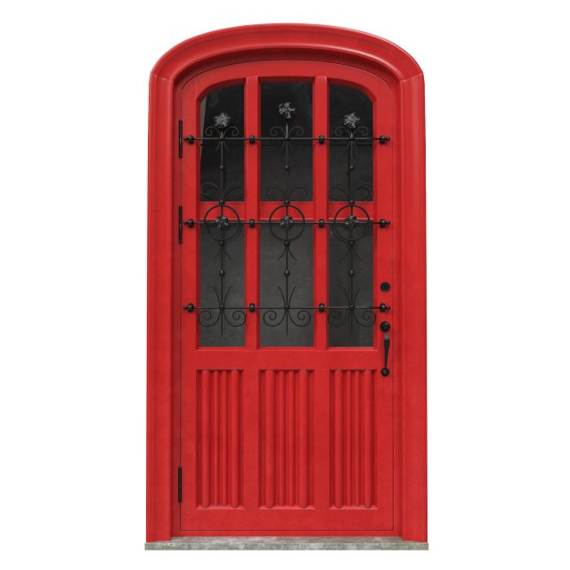 entrance classic door 46 Modèle 3D .c4d .max .obj .3ds .fbx .stl .blend 